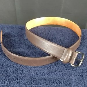 Brown men's dress belt.  34 size